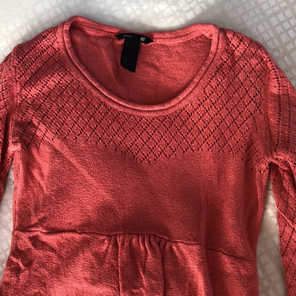 H&M maternity sweater in pastel 🍑peach - Picture 2 of 5